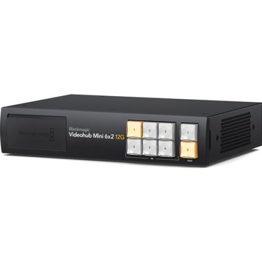 Blackmagic Videohub Mini 6x2 12G - Commutateur Vidéo