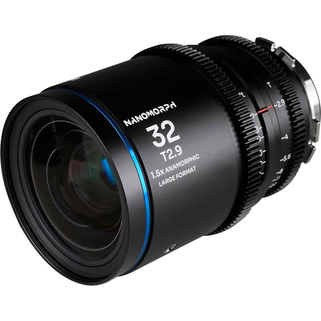 Laowa Nanomorph LF 32mm T2.9 1.5X (Bleu) - Objectif Anamorphique Laowa Nanomorph LF 32mm T2.9 1.5X (Bleu) - Objectif Anamorphique