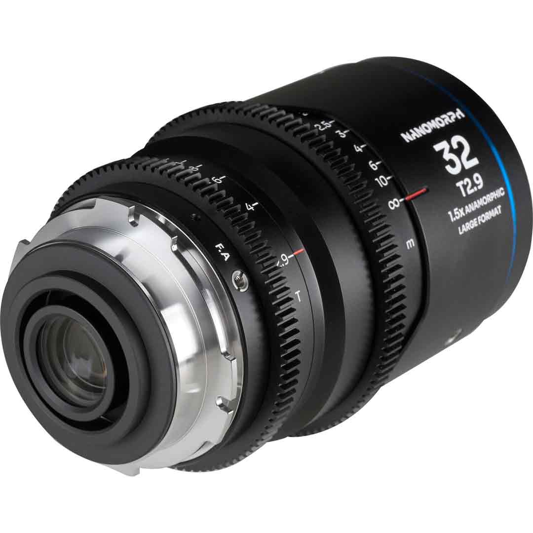 Laowa Nanomorph LF 32mm T2.9 1.5X (Bleu) - Objectif Anamorphique Laowa Nanomorph LF 32mm T2.9 1.5X (Bleu) - Objectif Anamorphique