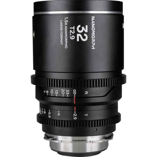 Laowa Nanomorph LF 32mm T2.9 1.5X (Argent) - Objectif Anamorphique