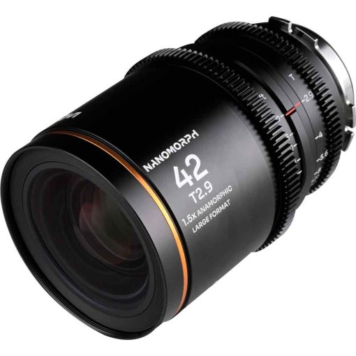 Laowa Nanomorph LF 42mm T2.9 1.5X (Ambre) - Objectif Anamorphique