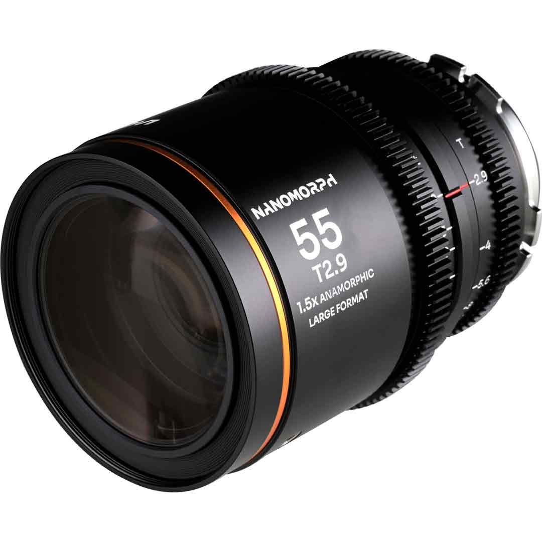 Laowa Nanomorph LF 55mm T2.9 1.5X (Ambre) - Objectif Anamorphique Laowa Nanomorph LF 55mm T2.9 1.5X (Ambre) - Objectif Anamorphique