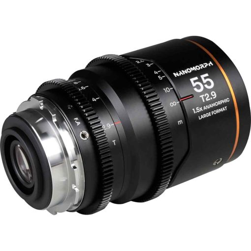 Laowa Nanomorph LF 55mm T2.9 1.5X (Ambre) - Objectif Anamorphique
