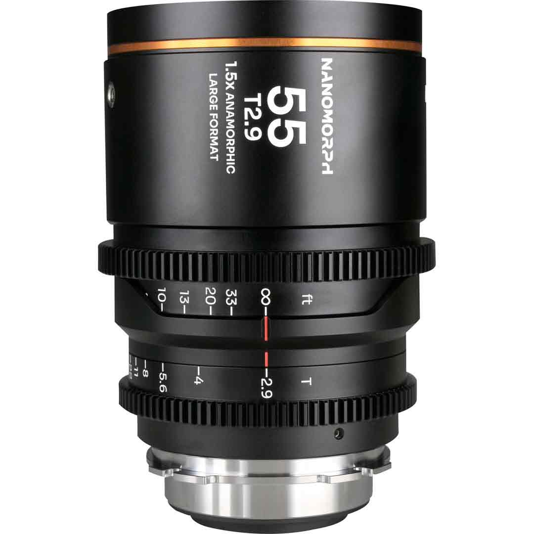 Laowa Nanomorph LF 55mm T2.9 1.5X (Ambre) - Objectif Anamorphique Laowa Nanomorph LF 55mm T2.9 1.5X (Ambre) - Objectif Anamorphique
