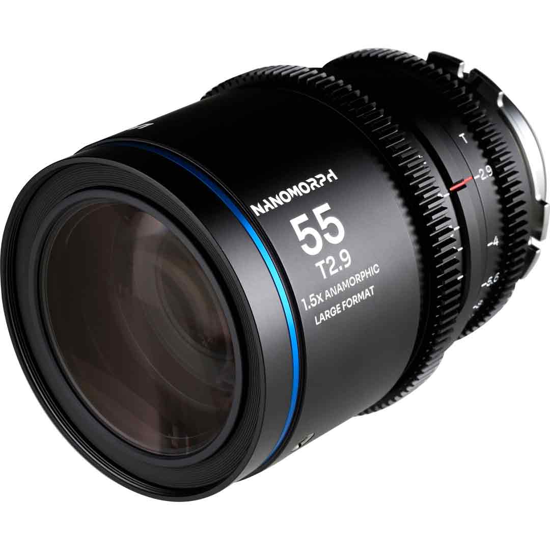 Laowa Nanomorph LF 55mm T2.9 1.5X (Bleu) - Objectif Anamorphique Laowa Nanomorph LF 55mm T2.9 1.5X (Bleu) - Objectif Anamorphique