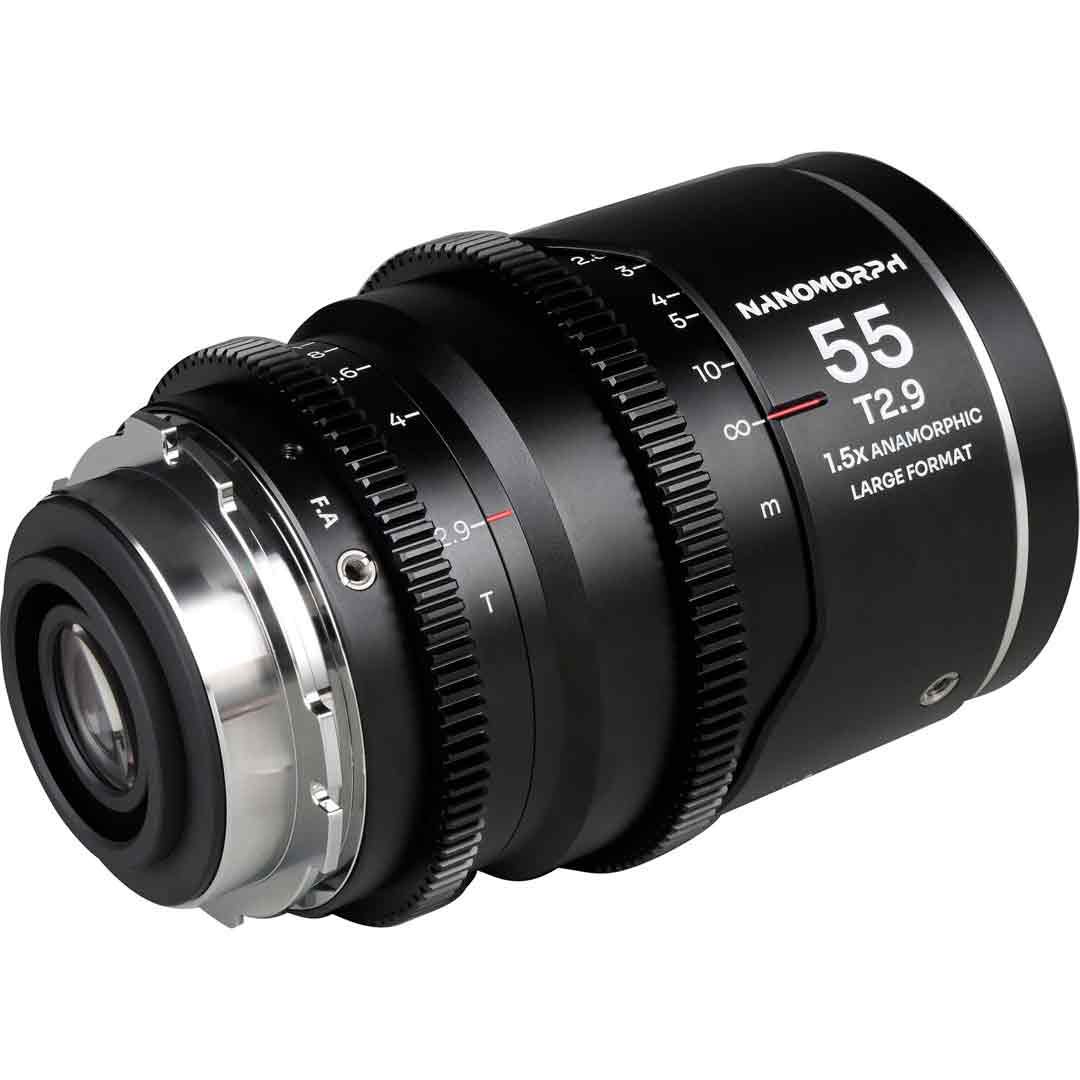 Laowa Nanomorph LF 55mm T2.9 1.5X (Argent) - Objectif Anamorphique Laowa Nanomorph LF 55mm T2.9 1.5X (Argent) - Objectif Anamorphique