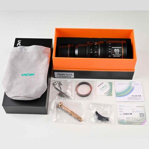 Laowa Nanomorph LF 85mm T2.9 1.5X (Ambre) - Objectif Anamorphique