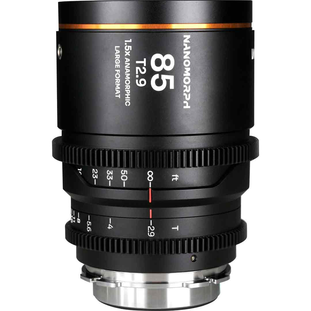 Laowa Nanomorph LF 85mm T2.9 1.5X (Ambre) - Objectif Anamorphique Laowa Nanomorph LF 85mm T2.9 1.5X (Ambre) - Objectif Anamorphique