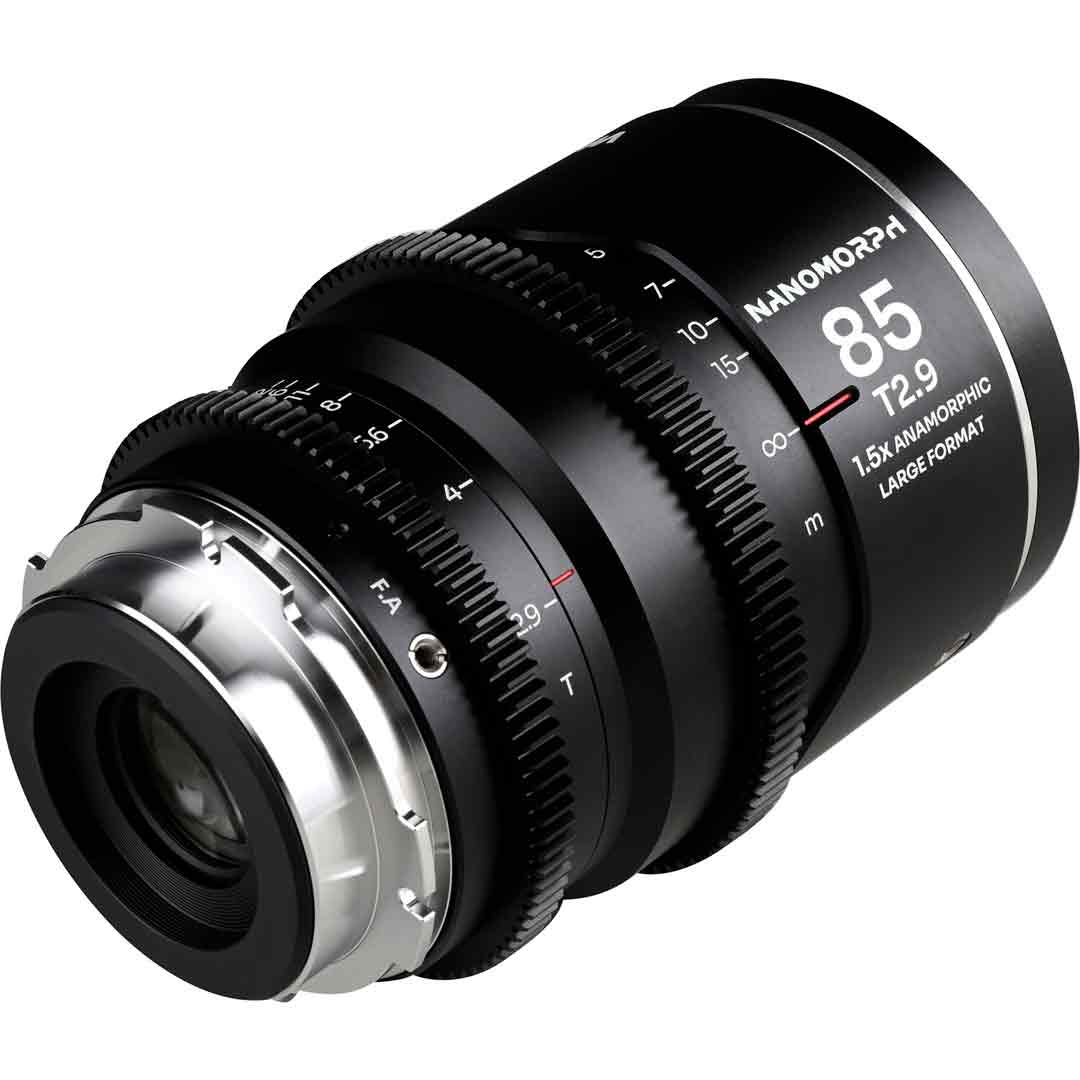 Laowa Nanomorph LF 85mm T2.9 1.5X (Argent) - Objectif Anamorphique Laowa Nanomorph LF 85mm T2.9 1.5X (Argent) - Objectif Anamorphique