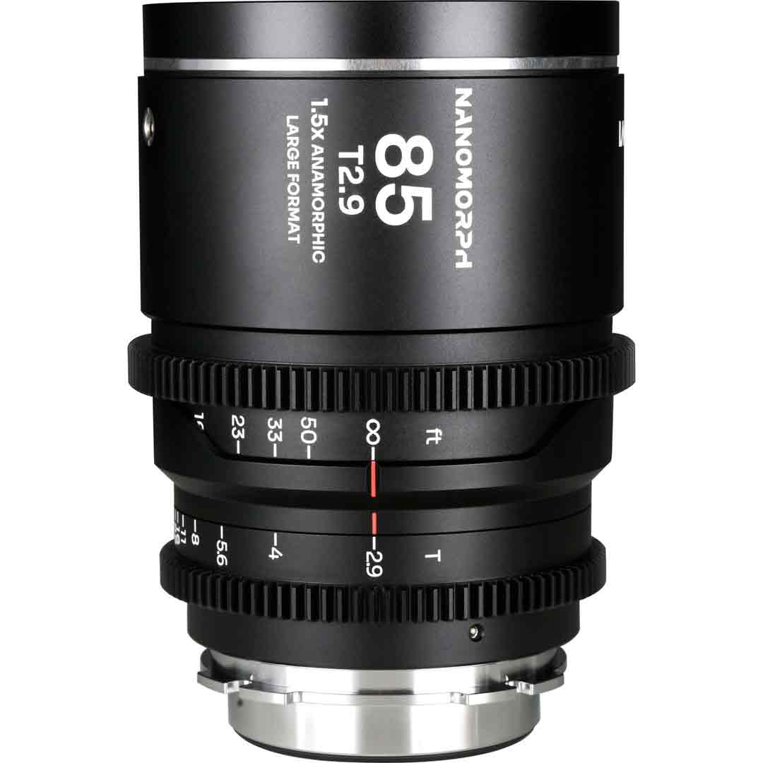 Laowa Nanomorph LF 85mm T2.9 1.5X (Argent) - Objectif Anamorphique Laowa Nanomorph LF 85mm T2.9 1.5X (Argent) - Objectif Anamorphique