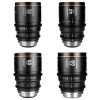 Laowa Nanomorph LF 32/42/55/85mm (Ambre) - Kit d'Objectifs Anamorphiques