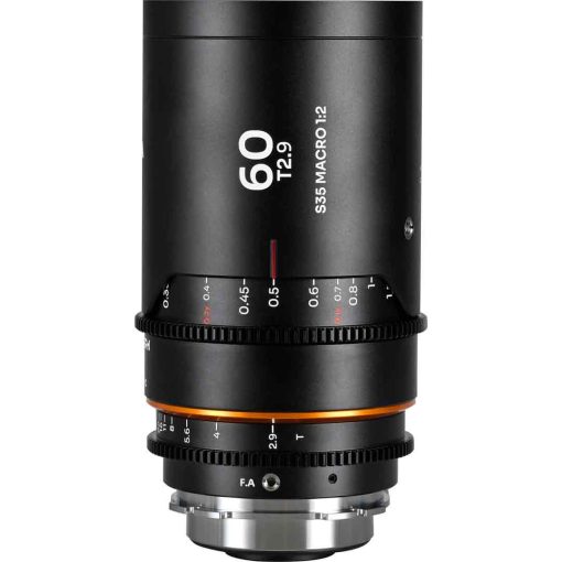 Laowa Nanomorph S35 60mm T2.9 Macro 1.5X (Ambre, PL/EF) - Objectif