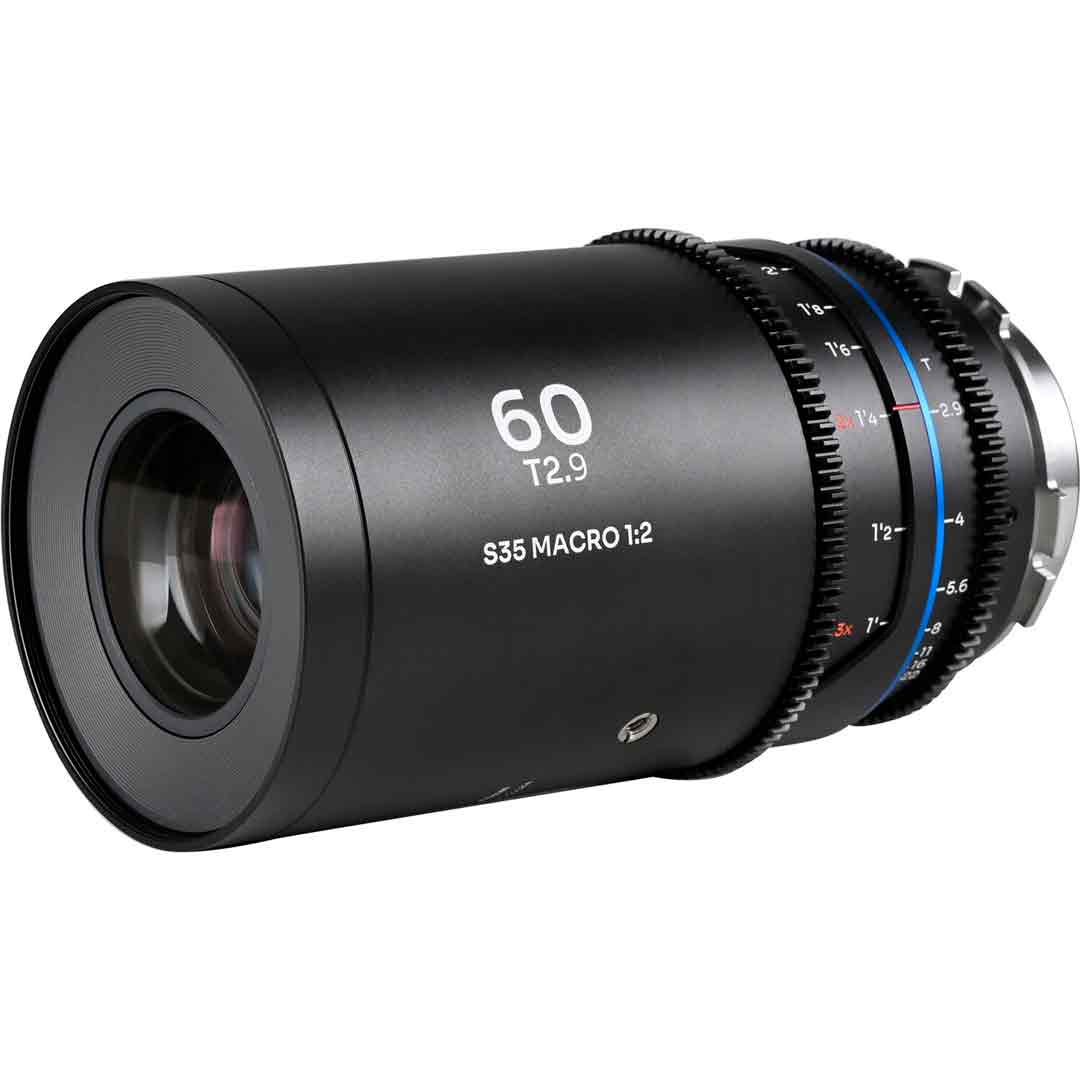 Laowa Nanomorph S35 60mm T2.9 Macro 1.5X (Bleu, PL/EF) - Objectif Laowa Nanomorph S35 60mm T2.9 Macro 1.5X (Bleu, PL/EF) - Objectif