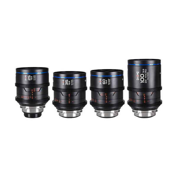 Laowa Sword 25/35/60/100 (Arri PL) - Kit Objectifs Cinema Laowa Sword 25/35/60/100 (Arri PL) - Kit Objectifs Cinema