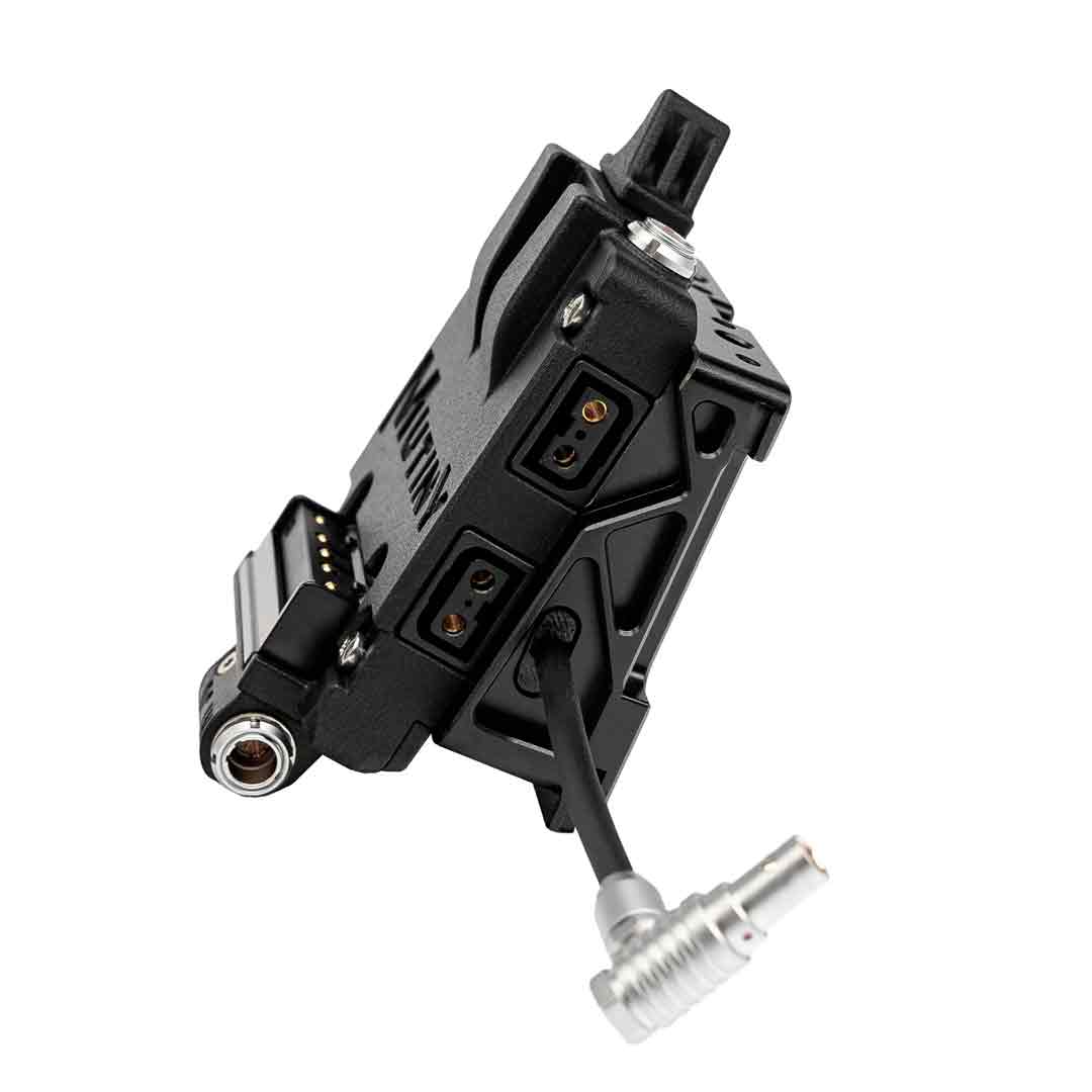 Mutiny "The Wedge" pour RED Komodo 6K (Noire) - Plaque d'alimentation Mutiny "The Wedge" pour RED Komodo 6K (Noire) - Plaque d'alimentation