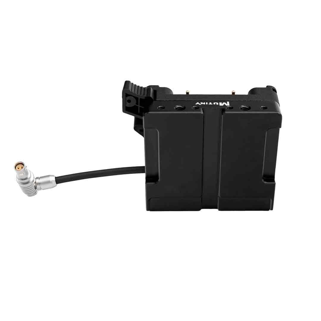 Mutiny "The Wedge" pour RED Komodo 6K (Noire) - Plaque d'alimentation Mutiny "The Wedge" pour RED Komodo 6K (Noire) - Plaque d'alimentation