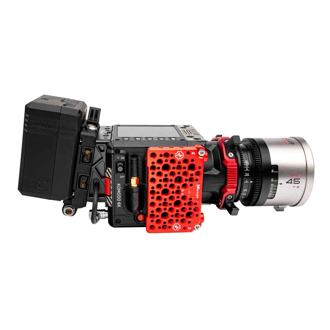 Mutiny "The Wedge" pour RED Komodo 6K (Noire) - Plaque d'alimentation Mutiny "The Wedge" pour RED Komodo 6K (Noire) - Plaque d'alimentation