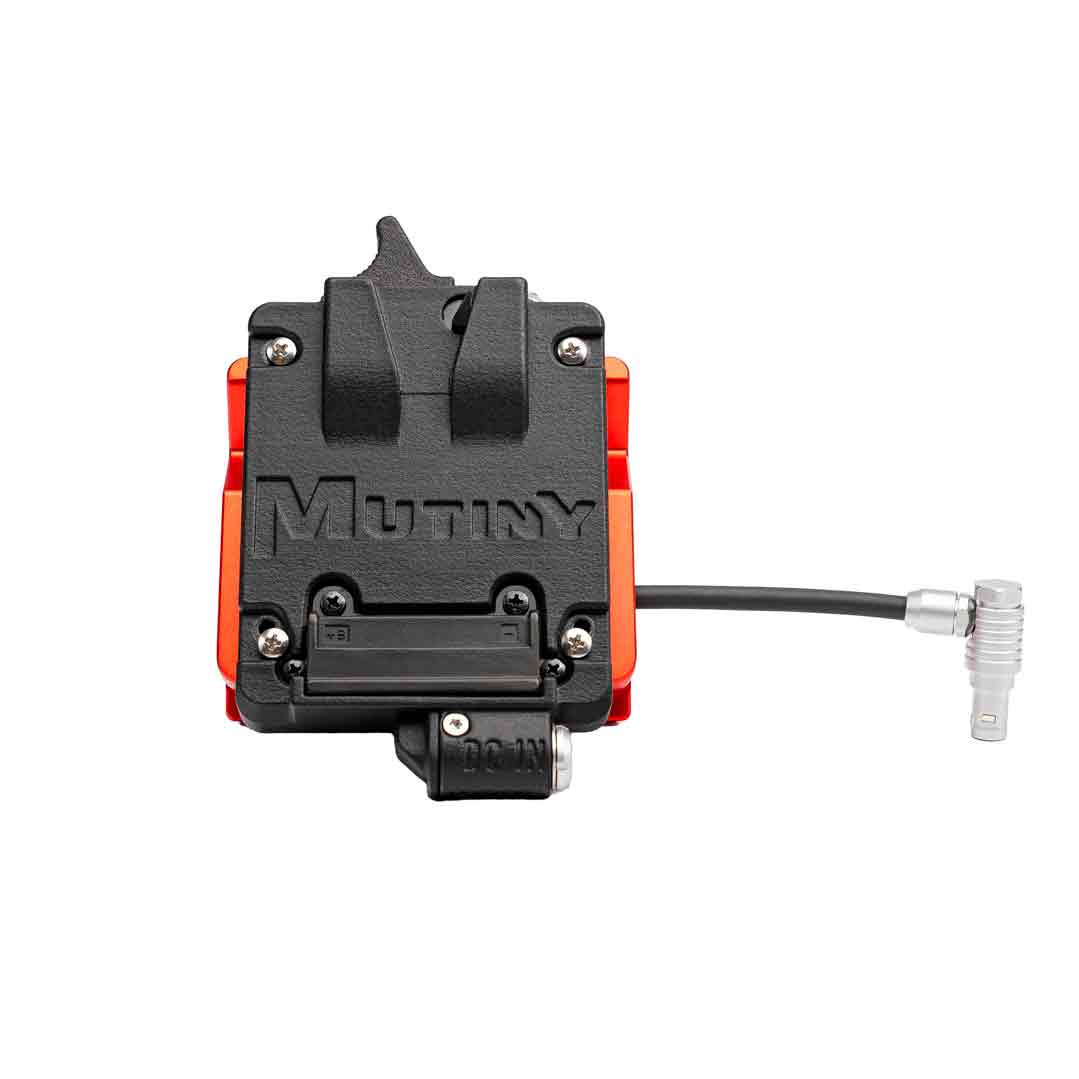 Mutiny "The Wedge" pour RED Komodo 6K (Rouge) - Plaque d'alimentation Mutiny "The Wedge" pour RED Komodo 6K (Rouge) - Plaque d'alimentation