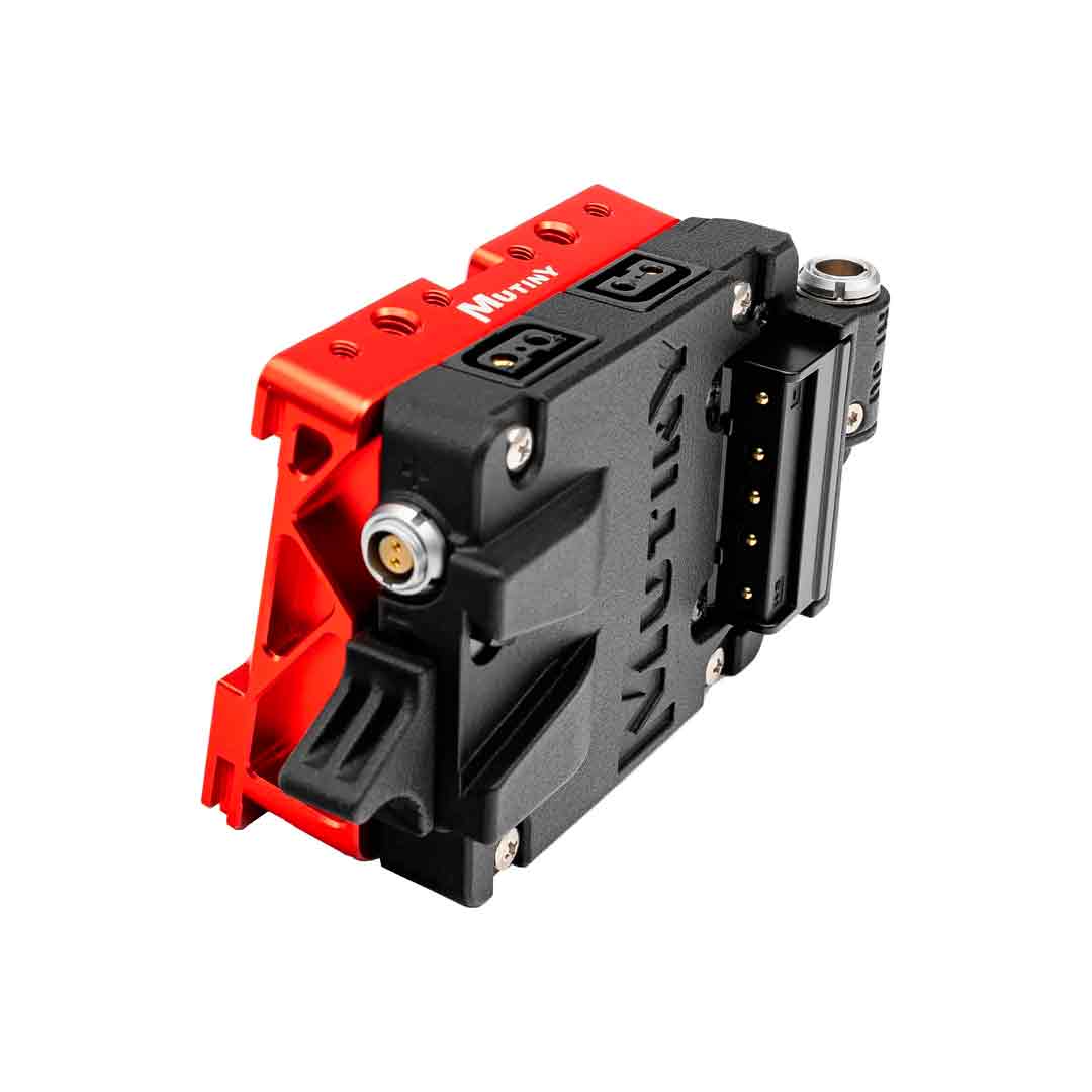 Mutiny "The Wedge" pour RED Komodo 6K (Rouge) - Plaque d'alimentation Mutiny "The Wedge" pour RED Komodo 6K (Rouge) - Plaque d'alimentation