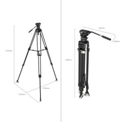 Smallrig 3989 - Kit Trépied FreeBlazer AD-100 en Fibre de Carbone (197cm)