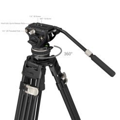 Smallrig 3989 - Kit Trépied FreeBlazer AD-100 en Fibre de Carbone (197cm)