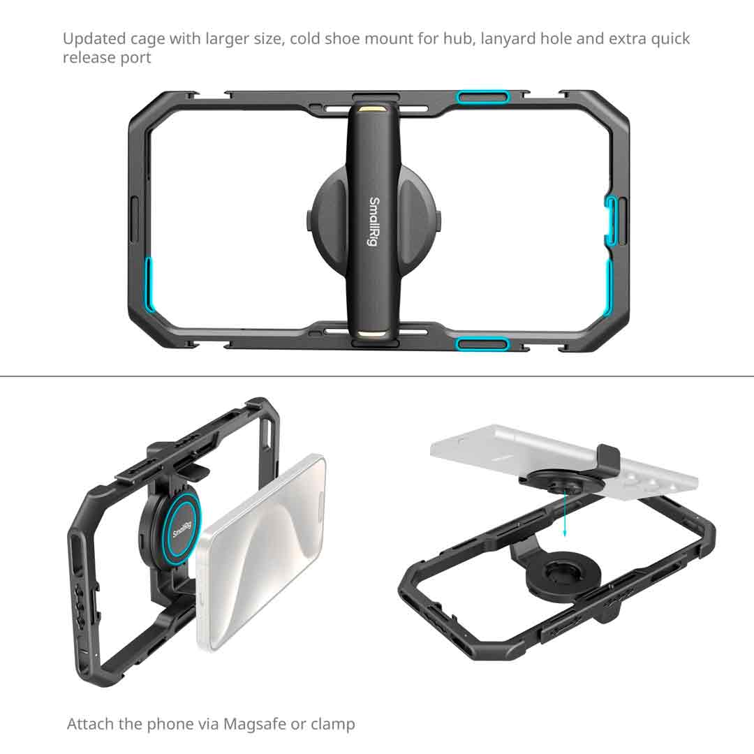 Smallrig 4704 - Kit Video All-in-One pour Smartphone (Quick Pro Edition) Smallrig 4704 - Kit Video All-in-One pour Smartphone (Quick Pro Edition)