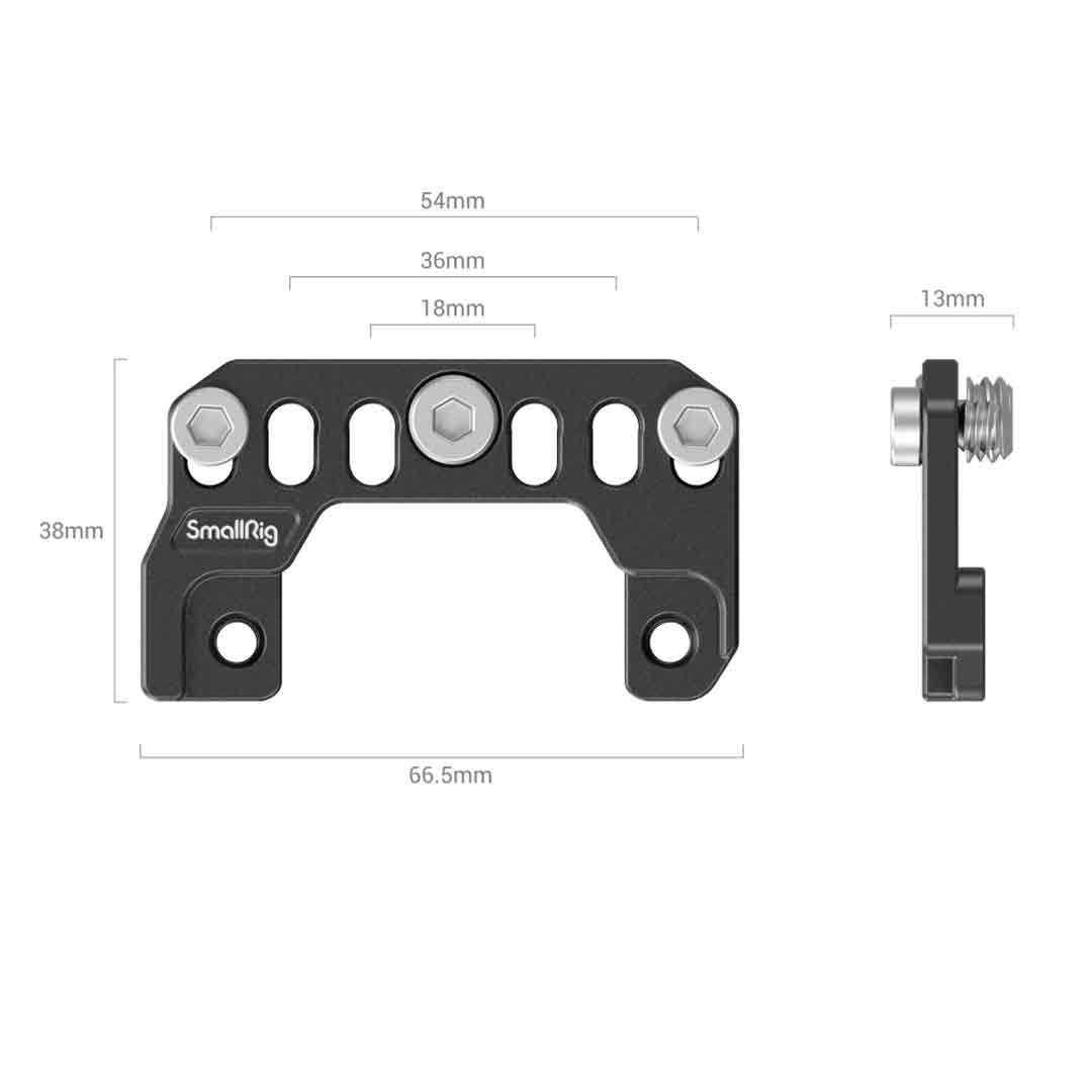 Smallrig MD4019 - Plaque d'Adaptation pour Poignée XLR-H1 (Sony A7SIII / A7IV) Smallrig MD4019 - Plaque d'Adaptation pour Poignée XLR-H1 (Sony A7SIII / A7IV)