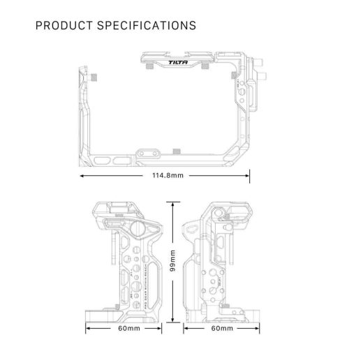 Tilta Cage de Protection pour Sony FX3/FX30 V2 (Pro Kit)