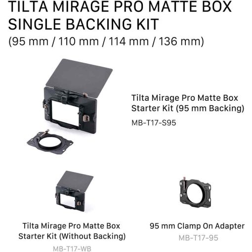 Tilta Mirage Pro Starter Kit 95mm - Matte Box