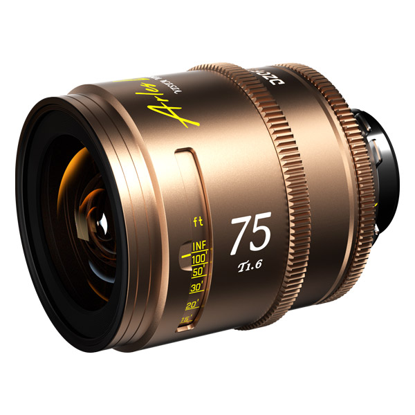 DZOFILM Arles Lustre 75mm T1.6 PL (Métrique) - Objectif DZOFILM Arles Lustre 75mm T1.6 PL (Métrique) - Objectif