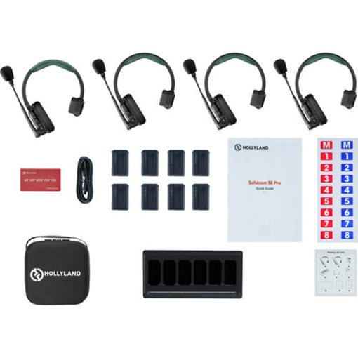 Hollyland Solidcom SE PRO (4 Casques) - Kit Intercom