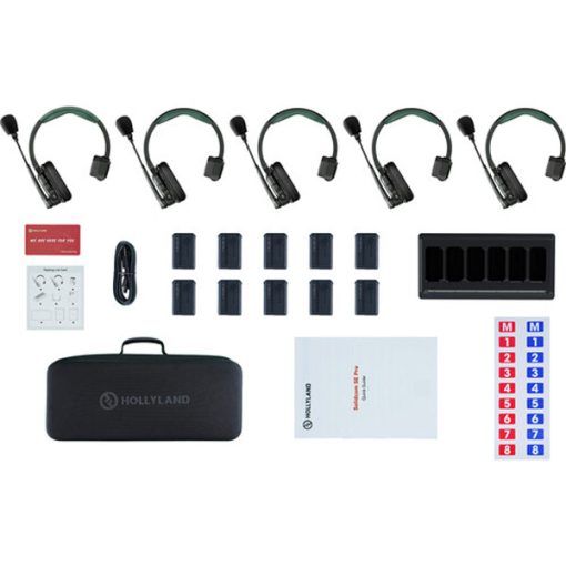 Hollyland Solidcom SE PRO (5 Casques) - Kit Intercom