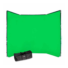 Fonds vert & réflecteurs