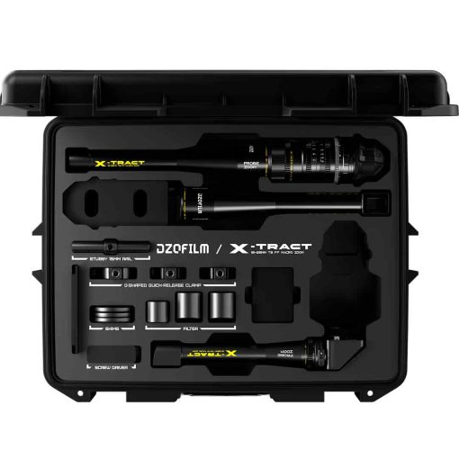 DZOFILM X-tract Probe Zoom 18-28mm T8 0/90/360° T8 (PL, Métrique) – Kit Fût Optique