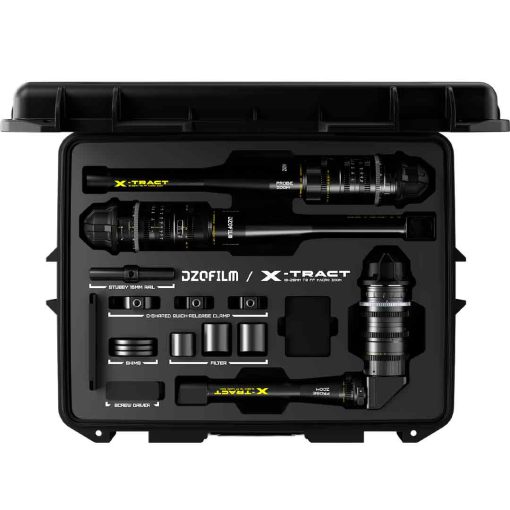 DZOFILM X-tract Probe Zoom 18-28mm T8 0°/90°/360° (PL, Métrique) – Kit Objectifs