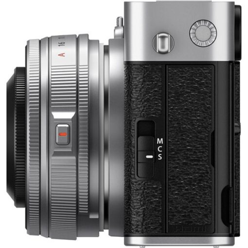 Fujifilm X-E5 (Silver) + XF 23mm f/2.8 R WR - Kit Appareil Photo