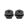Smallrig 1631 - Adaptateur Cold Shoe vers Vis 3/8" et 1/4" ( 2pcs)