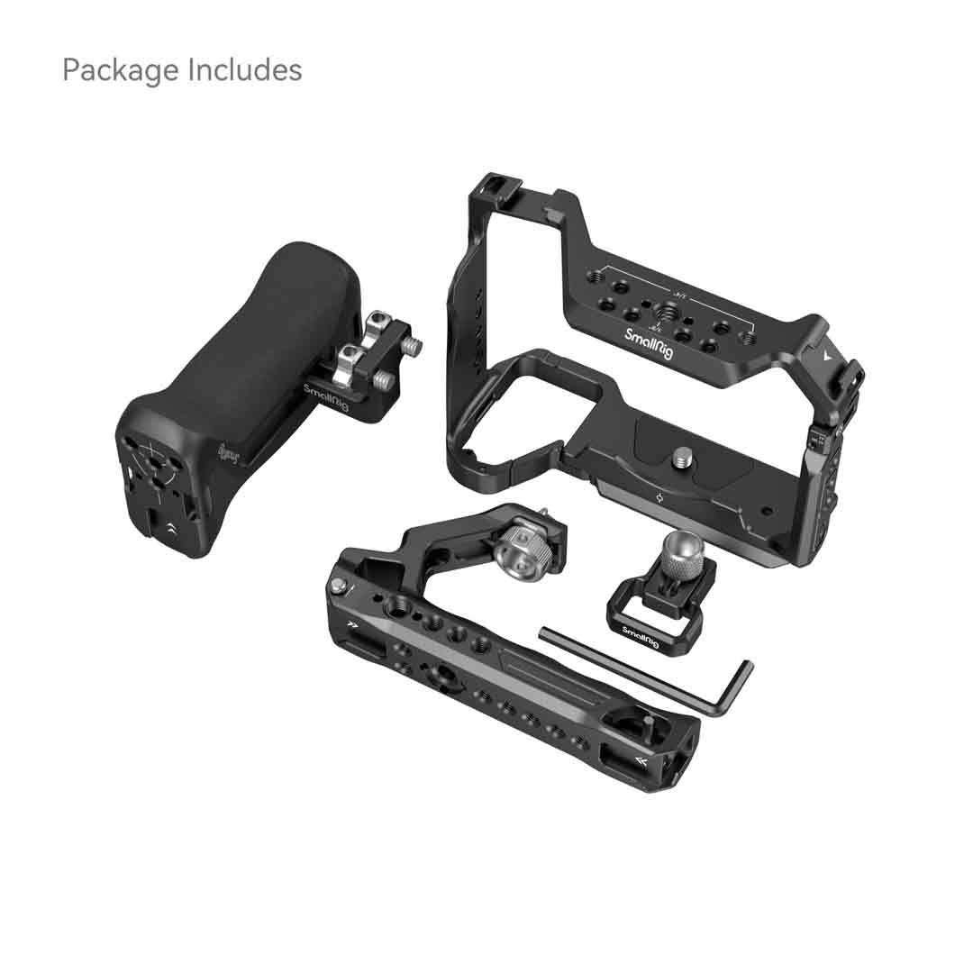 Smallrig 3669C - Cage + Poignées pour Sony A7 IV / A7R IV/V / A7S III / A1 (Advanced Kit) Smallrig 3669C - Cage + Poignées pour Sony A7 IV / A7R IV/V / A7S III / A1 (Advanced Kit)