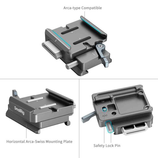 Smallrig 4639 - Système Quick Release "HawkLock" pour Stabilisateurs DJI