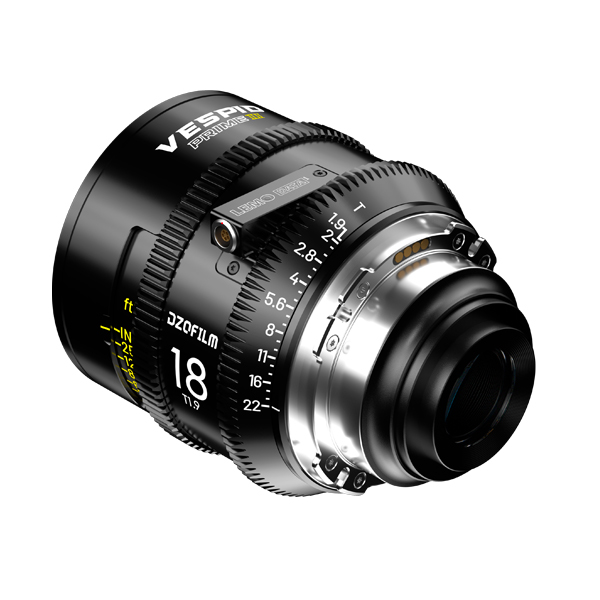 DZOFILM Vespid Prime II 18mm T1.9 PL (Impérial) - Objectif Cinéma DZOFILM Vespid Prime II 18mm T1.9 PL (Impérial) - Objectif Cinéma