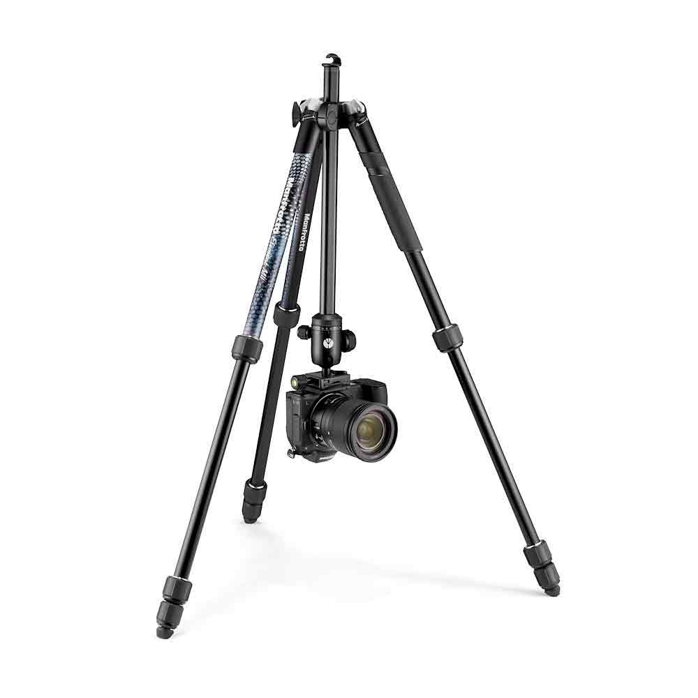 Manfrotto MKELMII4BK-BH - Trépied Element MII Aluminium (Noir) Manfrotto MKELMII4BK-BH - Trépied Element MII Aluminium (Noir)