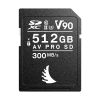 Angelbird SD AV PRO 512GB (UHS-II, V90) - Carte Mémoire