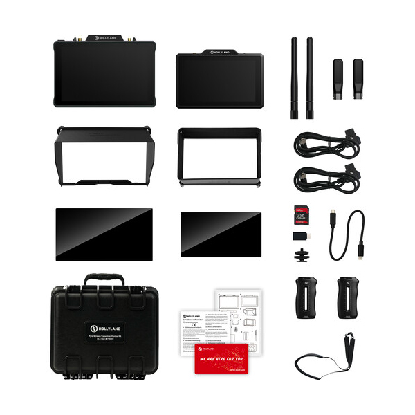 Hollyland Pyro 5/Pyro 7 (4K, HDMI/SDI) - Kit Double Moniteurs TX/RX Hollyland Pyro 5/Pyro 7 (4K, HDMI/SDI) - Kit Double Moniteurs TX/RX