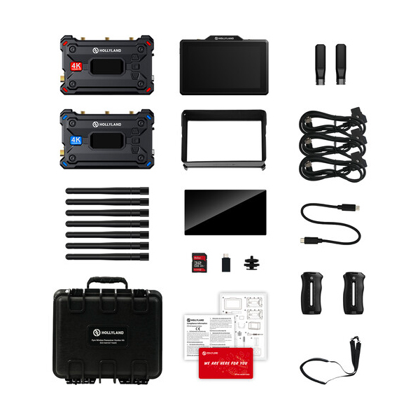 Hollyland Pyro 5/Pyro S - Kit Moniteur Transmission/Monitoring Hollyland Pyro 5/Pyro S - Kit Moniteur Transmission/Monitoring