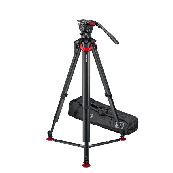 Sachtler aktiv18T Mk II flowtech100 GS – Kit trépied et Rotule Vidéo Sachtler aktiv18T Mk II flowtech100 GS – Kit trépied et Rotule Vidéo