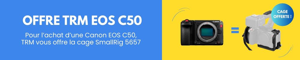 Canon Offre de lancement EOS C50