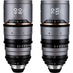 Laowa Sunlight Zoom 2x Anamorphic 40-80 / 70-135mm (Ambre, PL) - Kit Objectifs Cinéma Laowa Sunlight Zoom 2x Anamorphic 40-80 / 70-135mm (Ambre, PL) - Kit Objectifs Cinéma