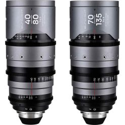 Laowa Sunlight Zoom 2x Anamorphic 40-80 / 70-135mm (Bleu, PL) - Kit Objectifs Cinéma Laowa Sunlight Zoom 2x Anamorphic 40-80 / 70-135mm (Bleu, PL) - Kit Objectifs Cinéma