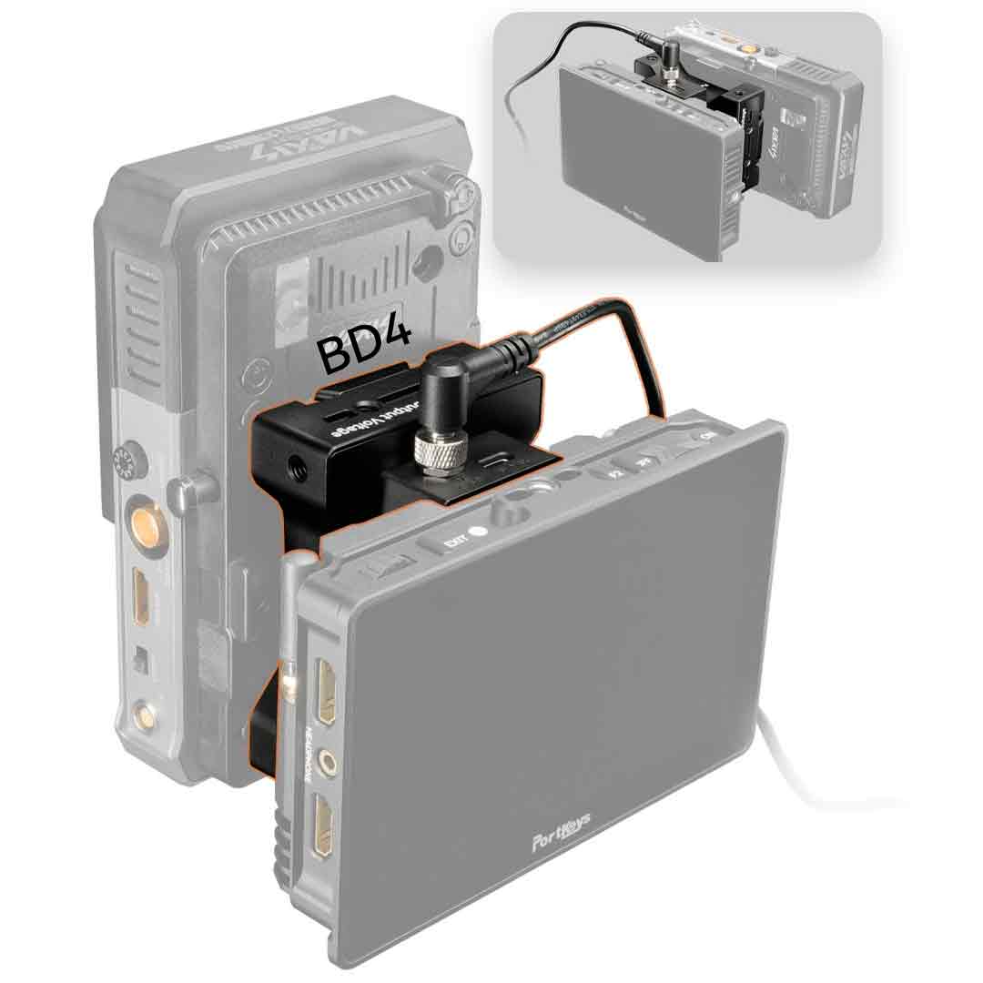 Portkeys BD4 - Adaptateur NP-F vers V-Mount (Mâle) Portkeys BD4 - Adaptateur NP-F vers V-Mount (Mâle)