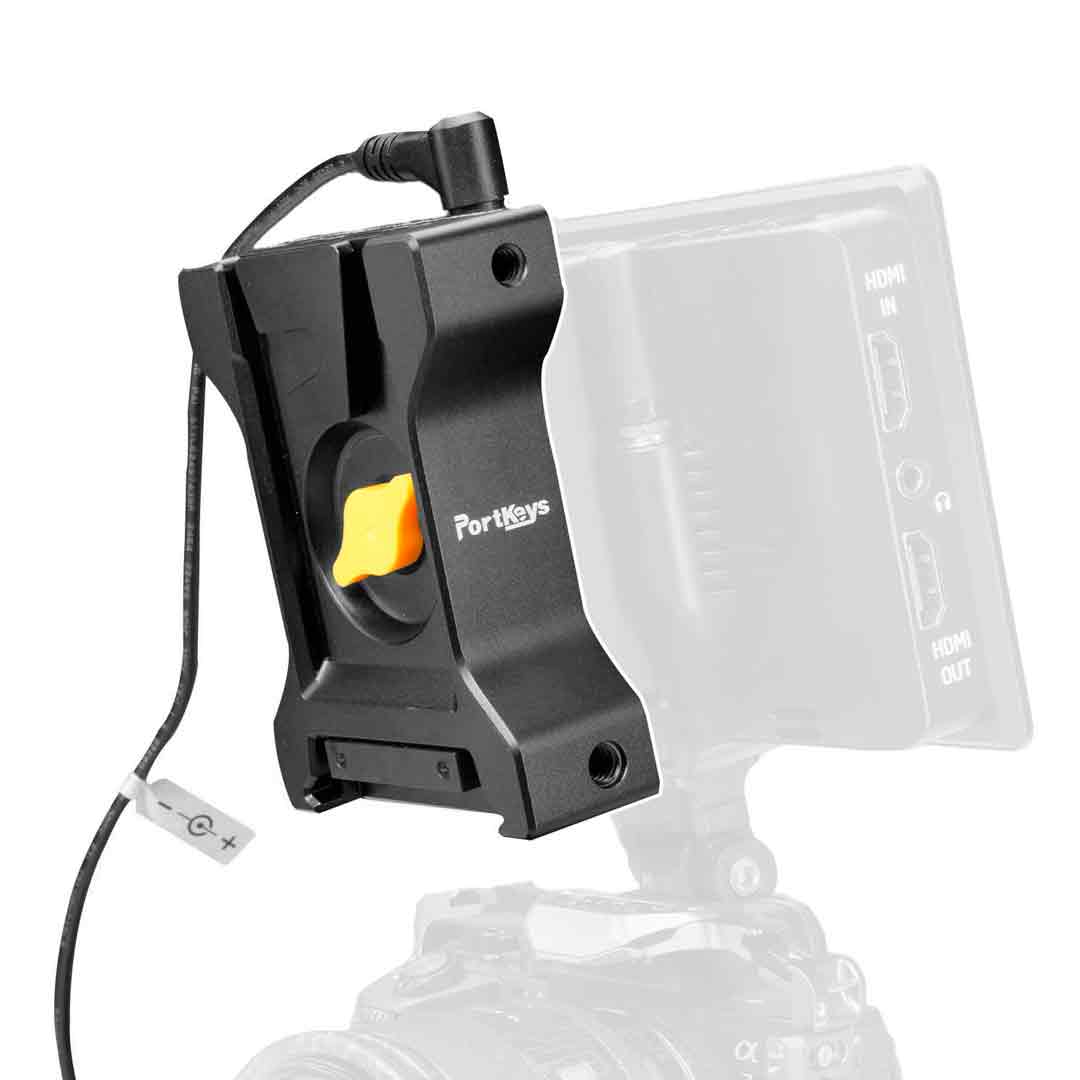 Portkeys BD4 - Adaptateur NP-F vers V-Mount (Mâle) Portkeys BD4 - Adaptateur NP-F vers V-Mount (Mâle)